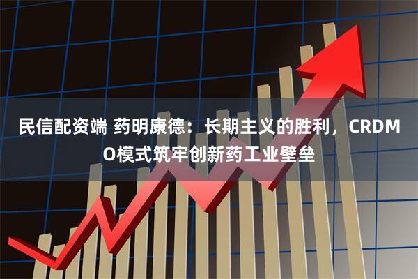 民信配资端 药明康德：长期主义的胜利，CRDMO模式筑牢创新药工业壁垒